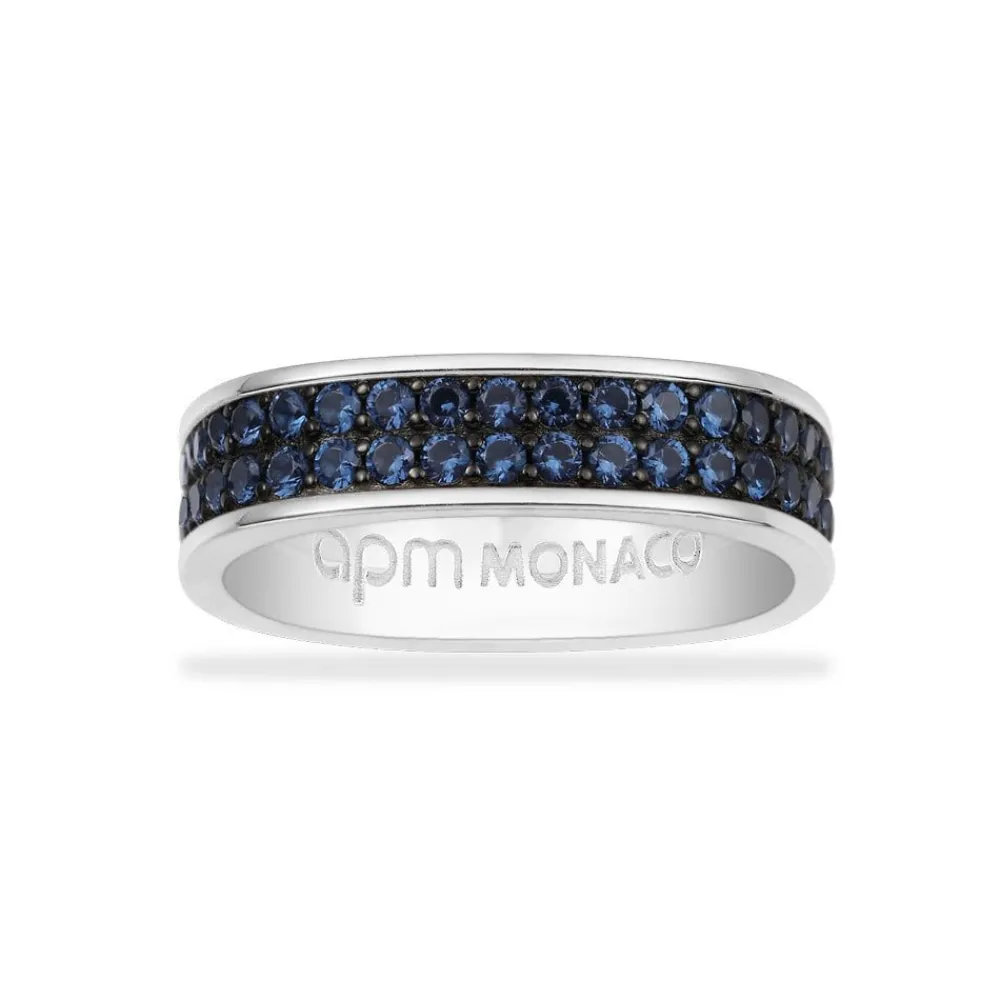 APM Monaco Bague Bold Bleue^ Bagues