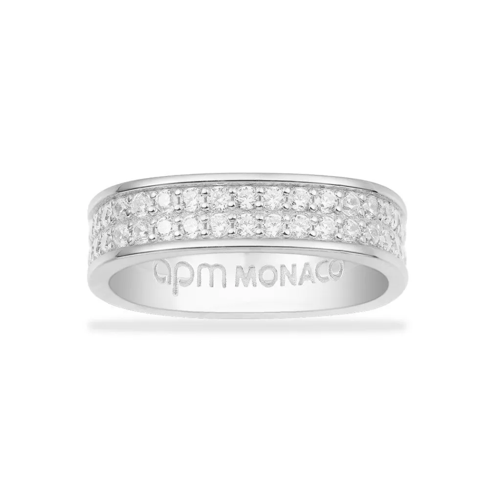APM Monaco Bague Bold Pave^ Bagues