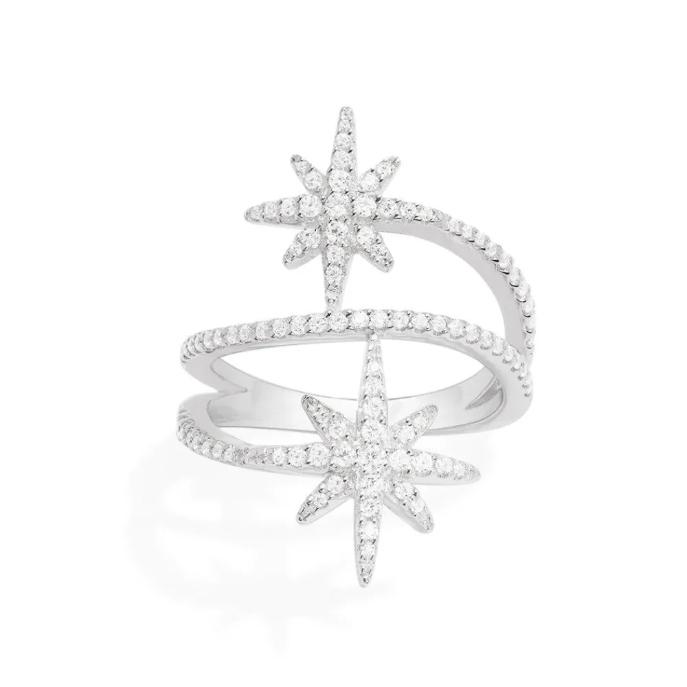 APM Monaco Bague Double Meteorites^ Bagues