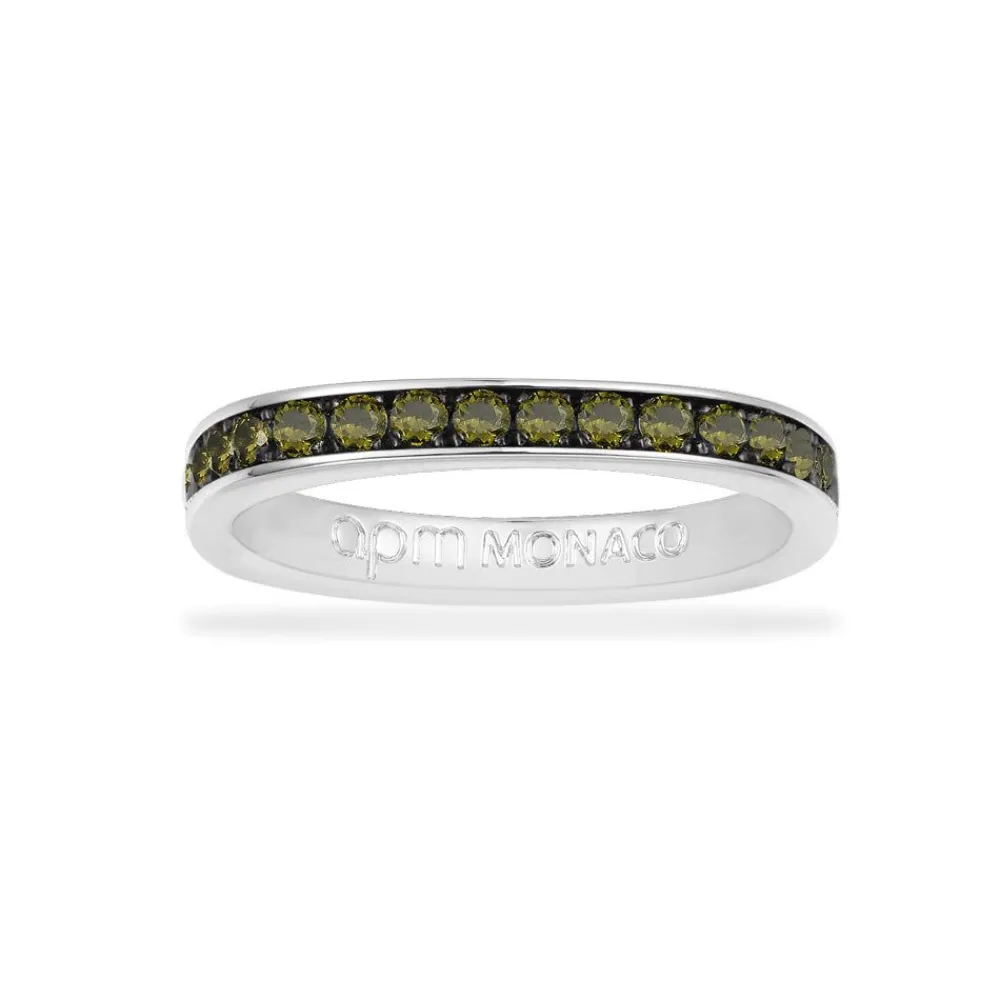 APM Monaco Bague Fine Kaki^ Bagues