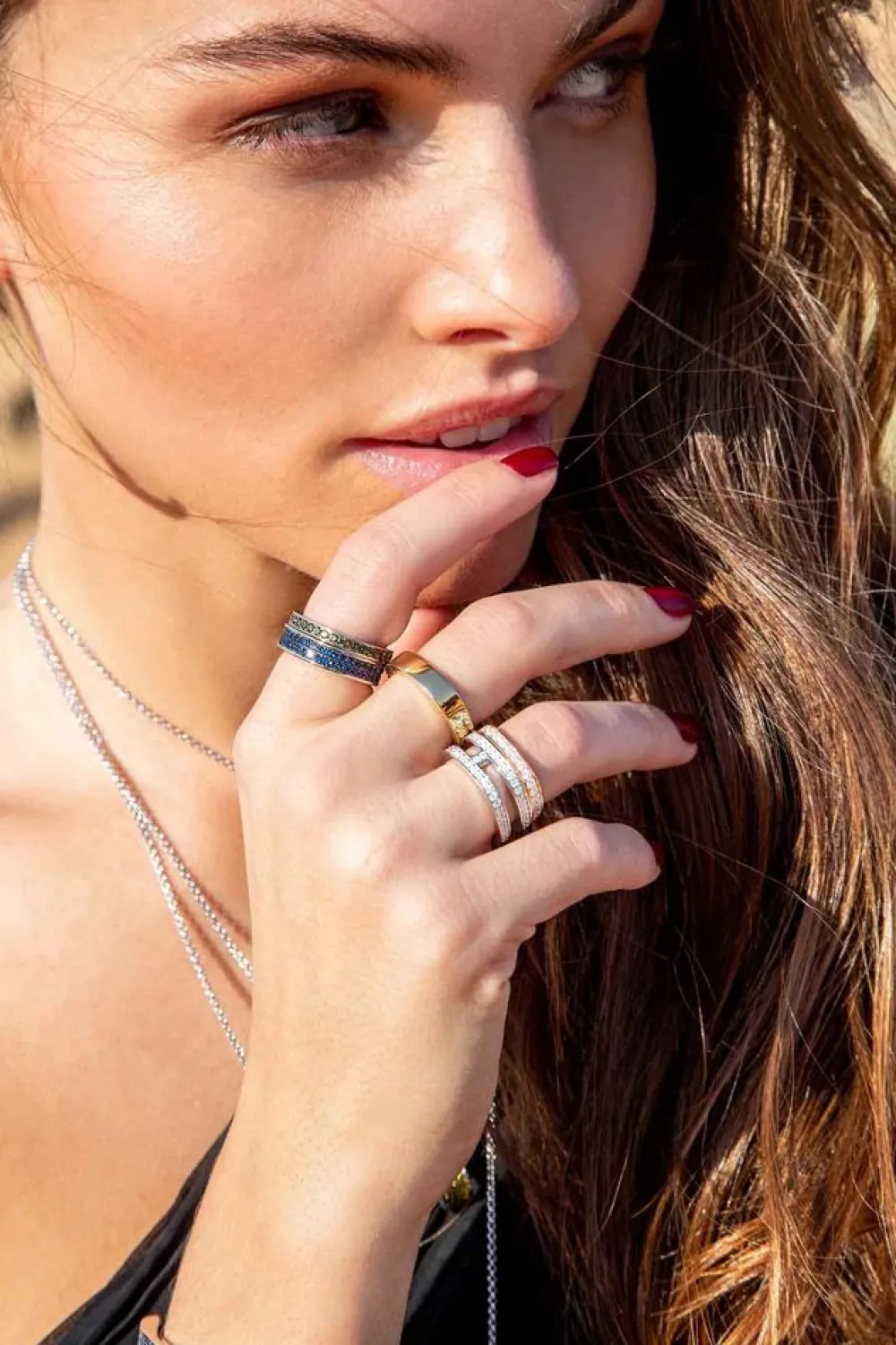 APM Monaco Bague Fine Pave^ Bagues