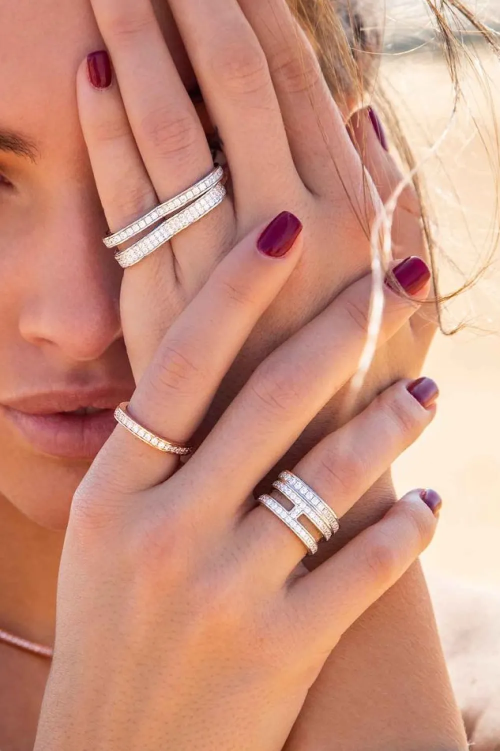 APM Monaco Bague Fine Pave^ Bagues