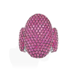 APM Monaco Bague Ovale Fuchsia Bold^ Bagues