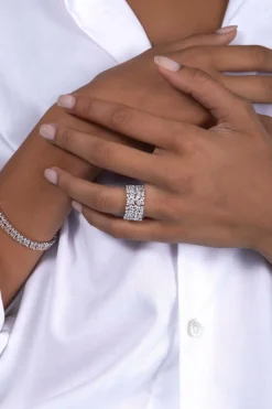 APM Monaco Bague Pave^ Bagues