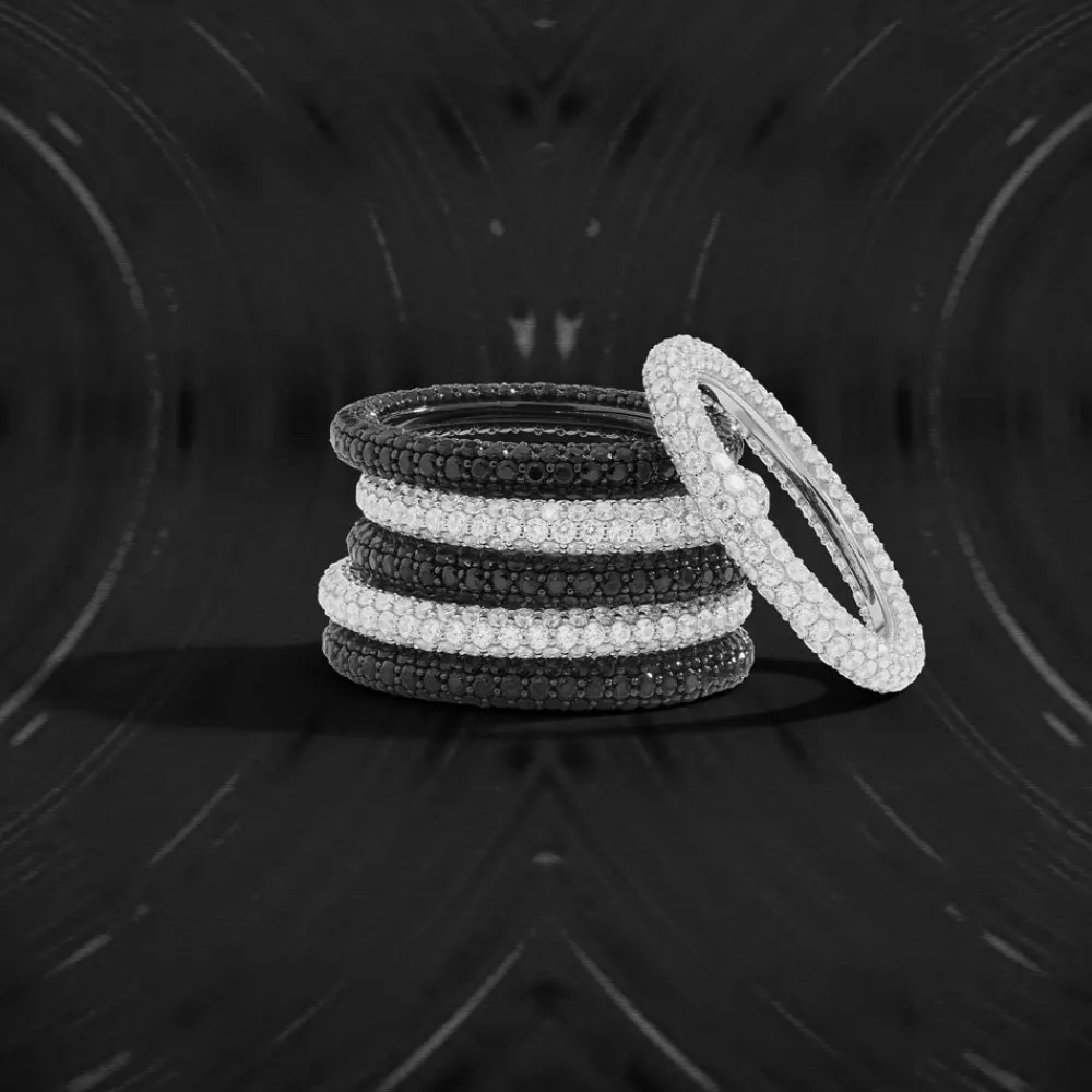 APM Monaco Bague Pave^ Bagues