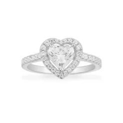 APM Monaco Bague Pave Coeur^ Bagues