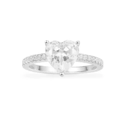 APM Monaco Bague Pave Coeur^ Bagues
