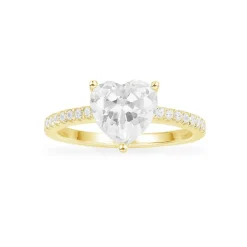 APM Monaco Bague Pave Coeur^ Bagues