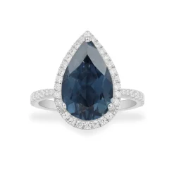APM Monaco Bague Pave Poire Bleue^ Bagues