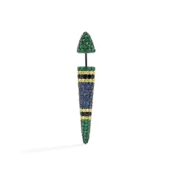 APM Monaco Boucle D'Oreille Ear Cuff Pave Multicolore^ Boucles D'Oreilles