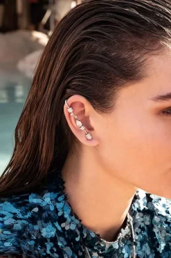 APM Monaco Boucle D'Oreille Individuelle Barre Avec Poire^ Boucles D'Oreilles