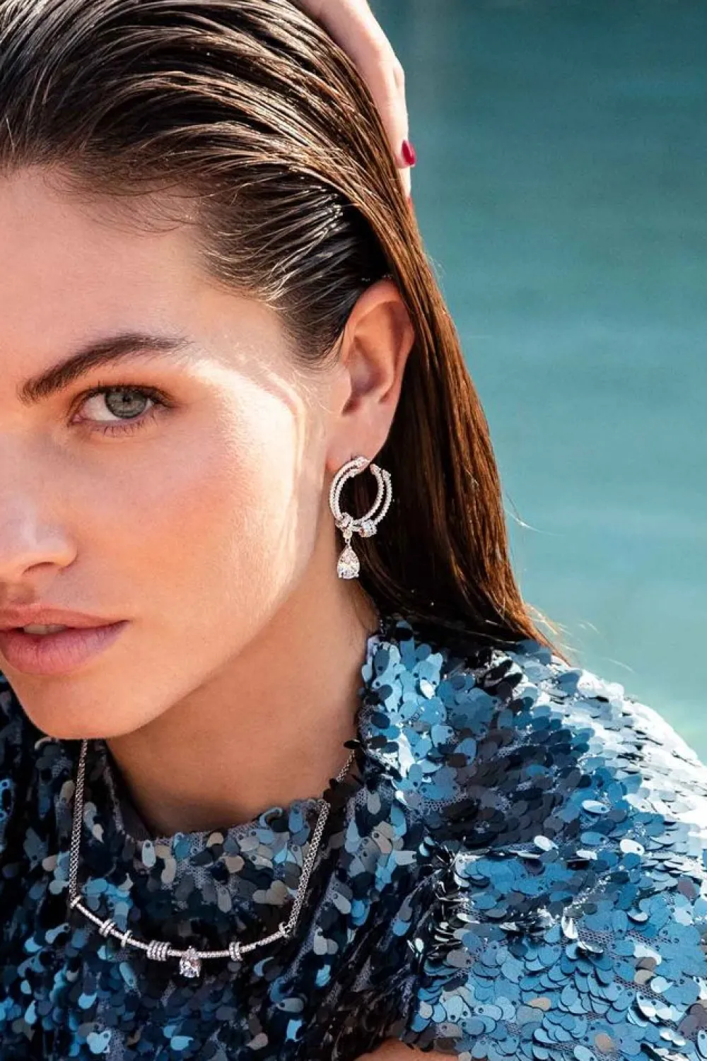APM Monaco Boucles D'Oreilles Avec Poire^ Boucles D'Oreilles