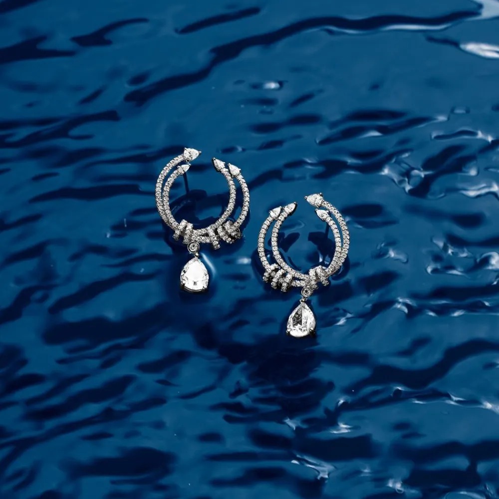 APM Monaco Boucles D'Oreilles Avec Poire^ Boucles D'Oreilles