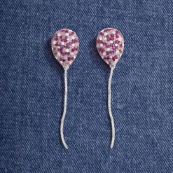 APM Monaco Boucles D'Oreilles Ballon Fuchsia^ Boucles D'Oreilles