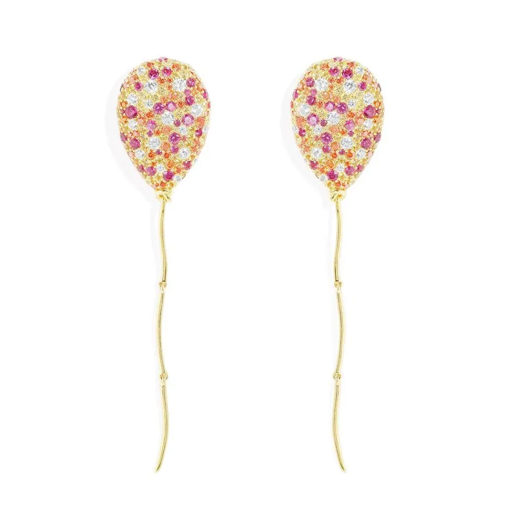 APM Monaco Boucles D'Oreilles Ballon Multicolores^ Boucles D'Oreilles
