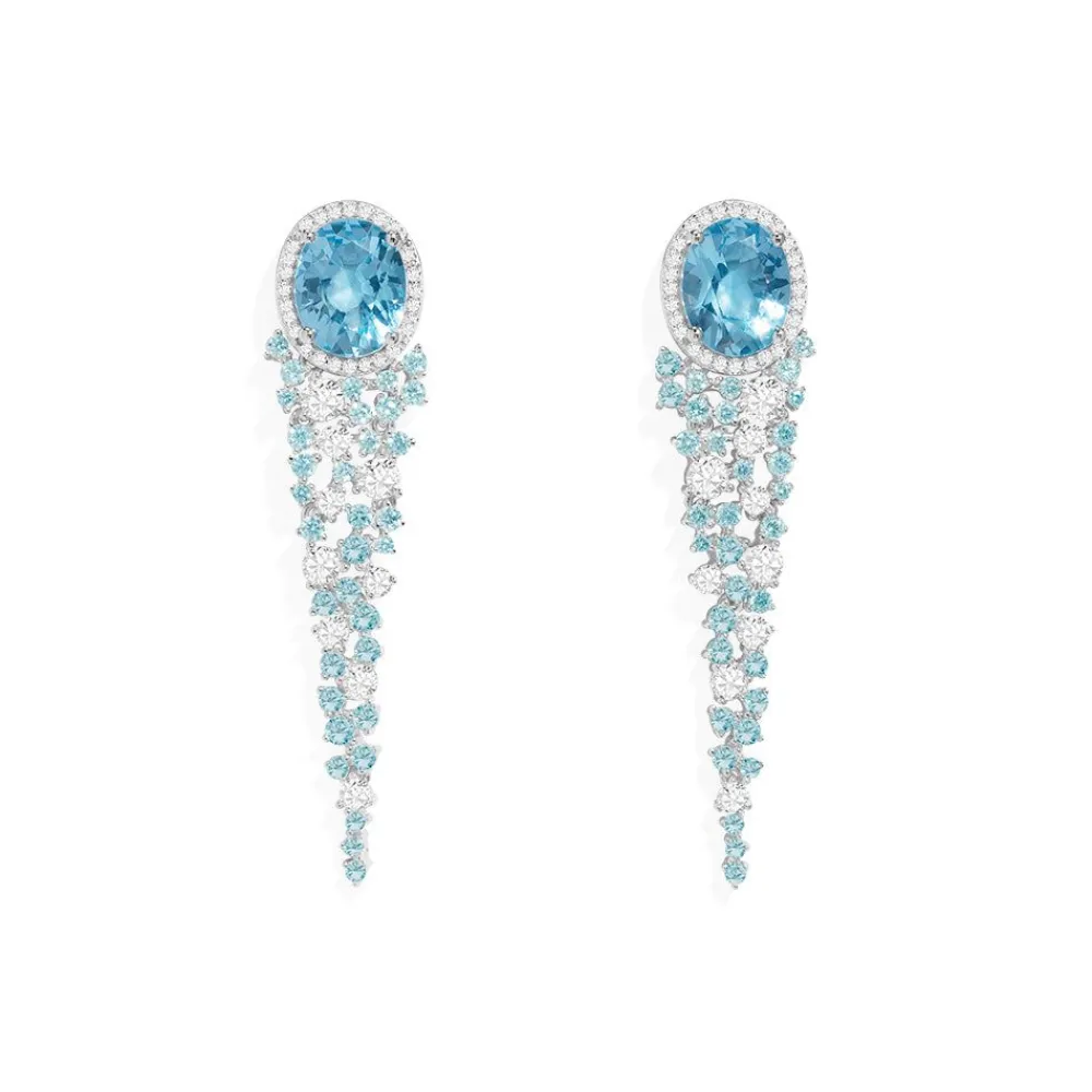 APM Monaco Boucles D'Oreilles Bleu Lagon^ Boucles D'Oreilles