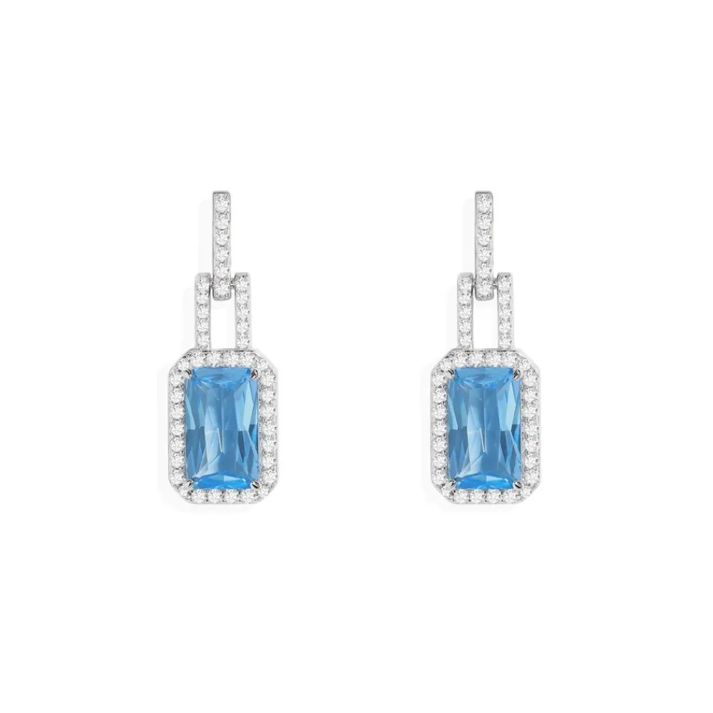 APM Monaco Boucles D'Oreilles Bleu Lagon^ Boucles D'Oreilles