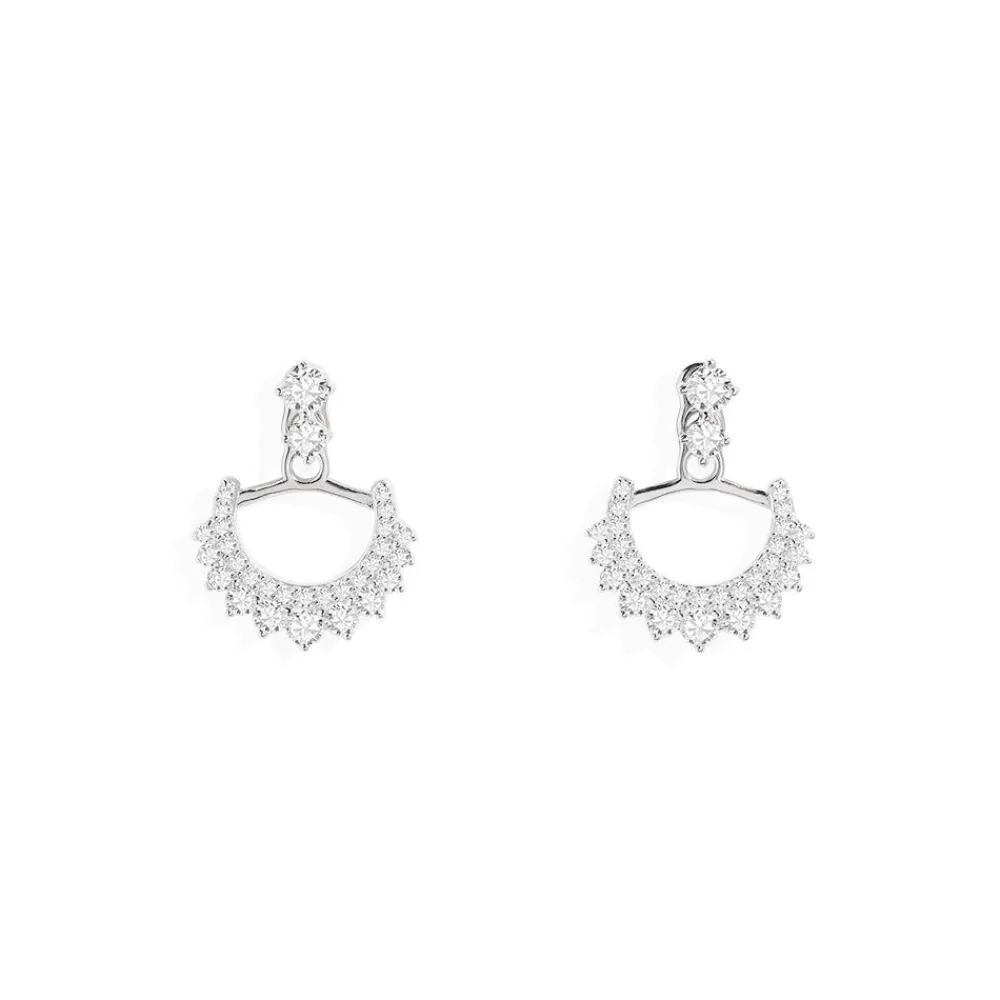 APM Monaco Boucles D'Oreilles Ear Jackets Lune^ Boucles D'Oreilles