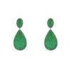 APM Monaco Boucles D'Oreilles Goutte Vertes^ Boucles D'Oreilles