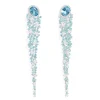 APM Monaco Boucles D'Oreilles Longues Bleu Lagon^ Boucles D'Oreilles