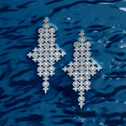 APM Monaco Boucles D'Oreilles Meteorites Pave^ Boucles D'Oreilles