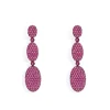 APM Monaco Boucles D'Oreilles Ovales Fuchsia^ Boucles D'Oreilles