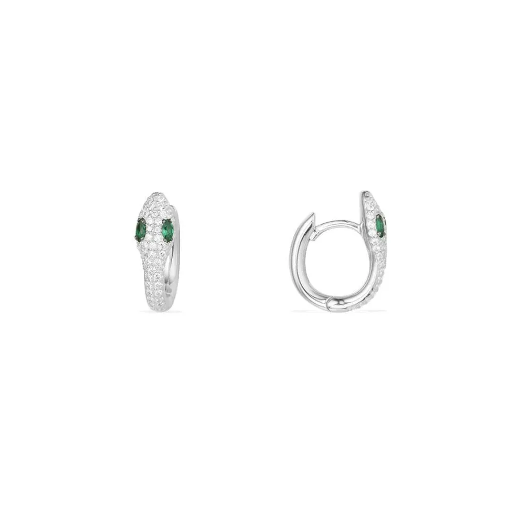 APM Monaco Boucles D'Oreilles Serpent - Argent^ Boucles D'Oreilles