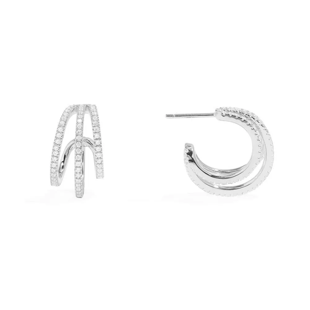 APM Monaco Boucles D'Oreilles Triple Anneaux^ Boucles D'Oreilles