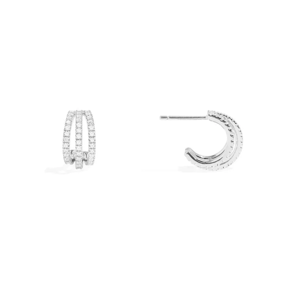 APM Monaco Boucles D'Oreilles Triple Anneaux^ Boucles D'Oreilles