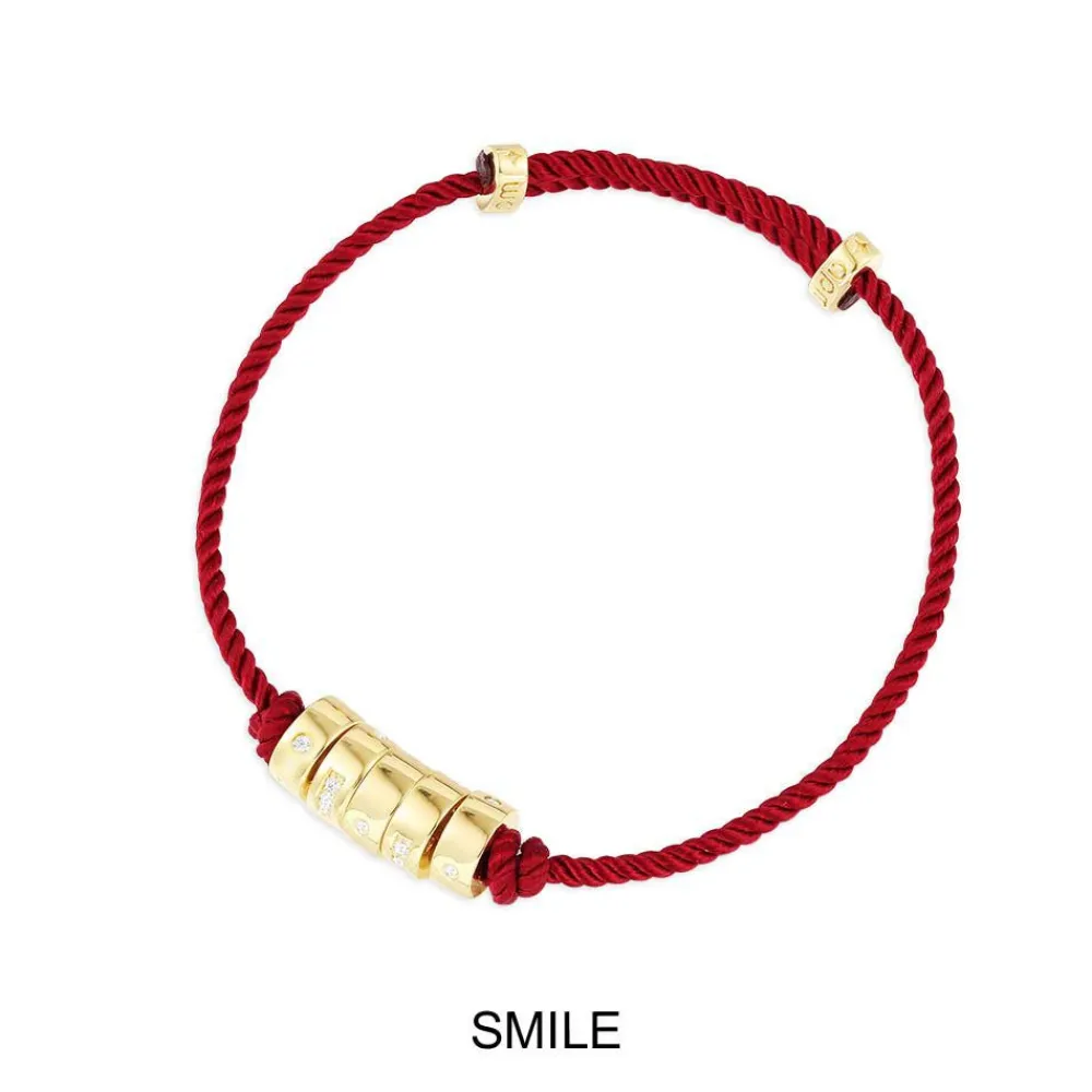 APM Monaco Bracelet Ajustable Code Morse Smile^ Bracelets