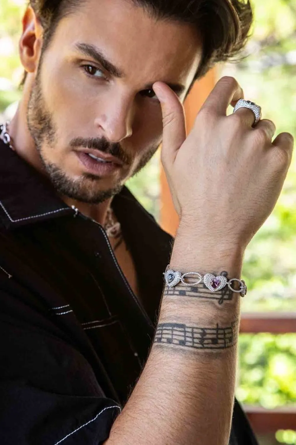 APM Monaco Bracelet Ajustable Coeur Multicolore^ Bracelets