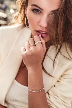 APM Monaco Bracelet Ajustable Up And Down - Argent^ Bracelets