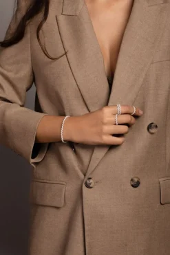 APM Monaco Bracelet Ajustable Up And Down - Argent^ Bracelets