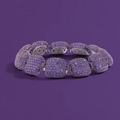 APM Monaco Bracelet Carre Violet^ Bracelets
