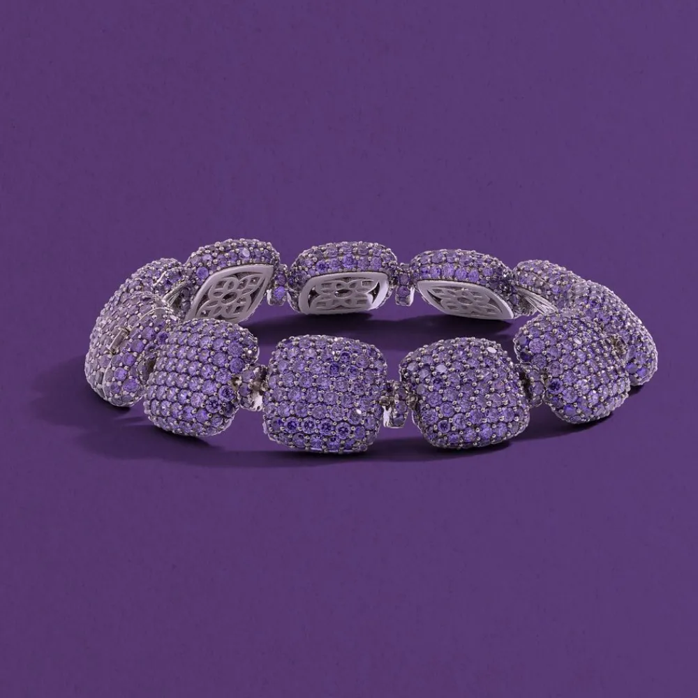 APM Monaco Bracelet Carre Violet^ Bracelets