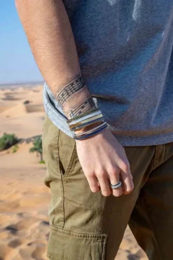 APM Monaco Bracelet Jonc Bold Bleu^ Bracelets