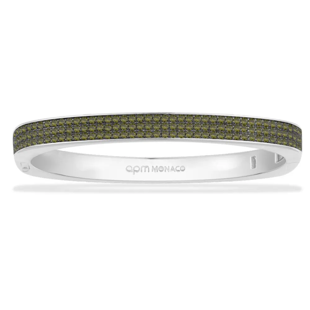 APM Monaco Bracelet Jonc Bold Kaki^ Bracelets