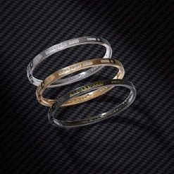 APM Monaco Bracelet Jonc Code Morse Bonheur Kaki^ Bracelets