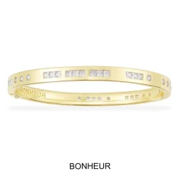 APM Monaco Bracelet Jonc Code Morse Bonheur^ Bracelets
