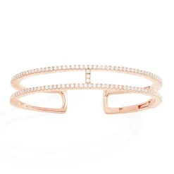 APM Monaco Bracelet Jonc Double Ligne^ Bracelets
