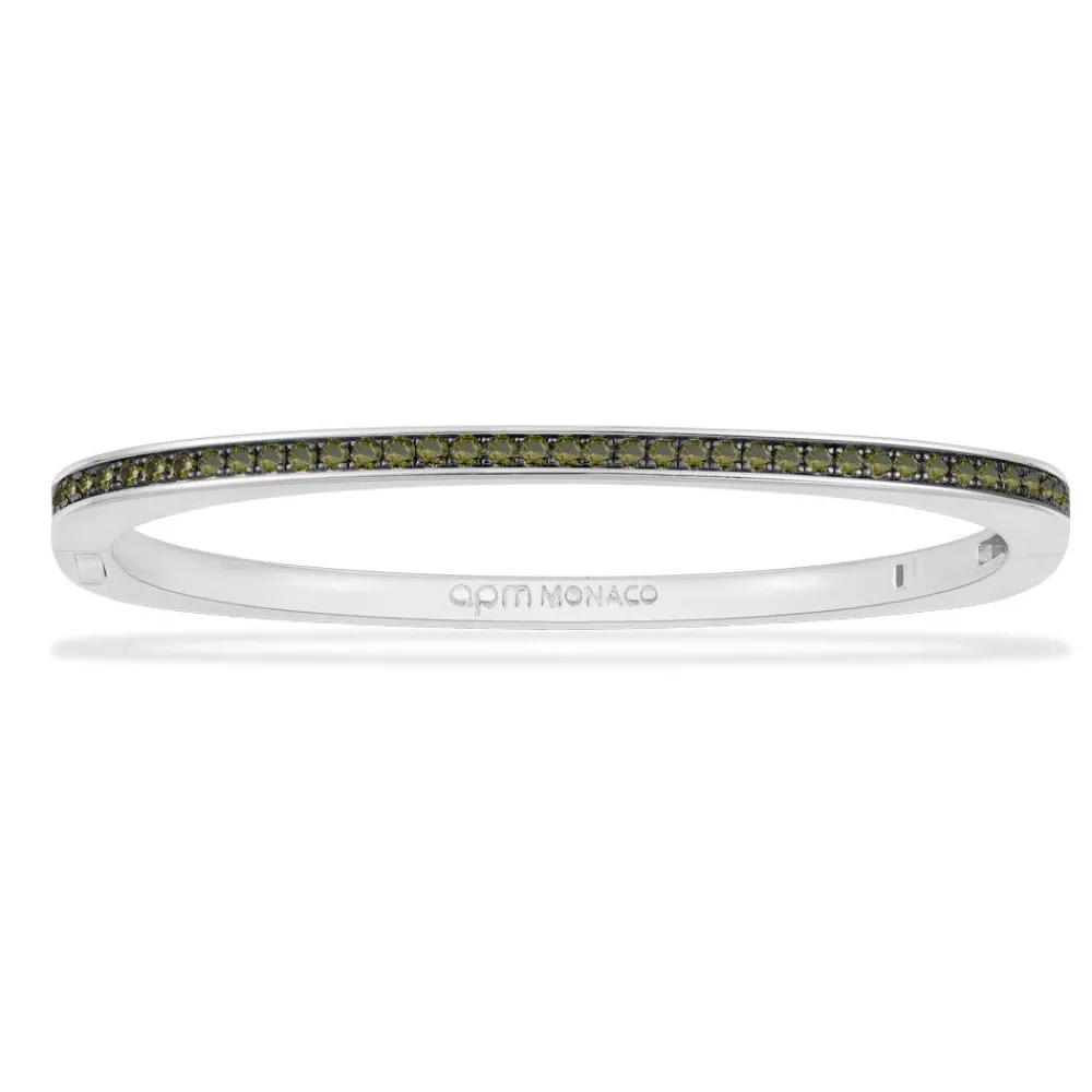 APM Monaco Bracelet Jonc Kaki^ Bracelets