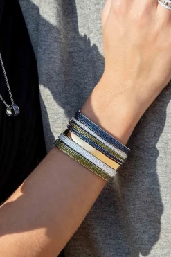 APM Monaco Bracelet Jonc Kaki^ Bracelets