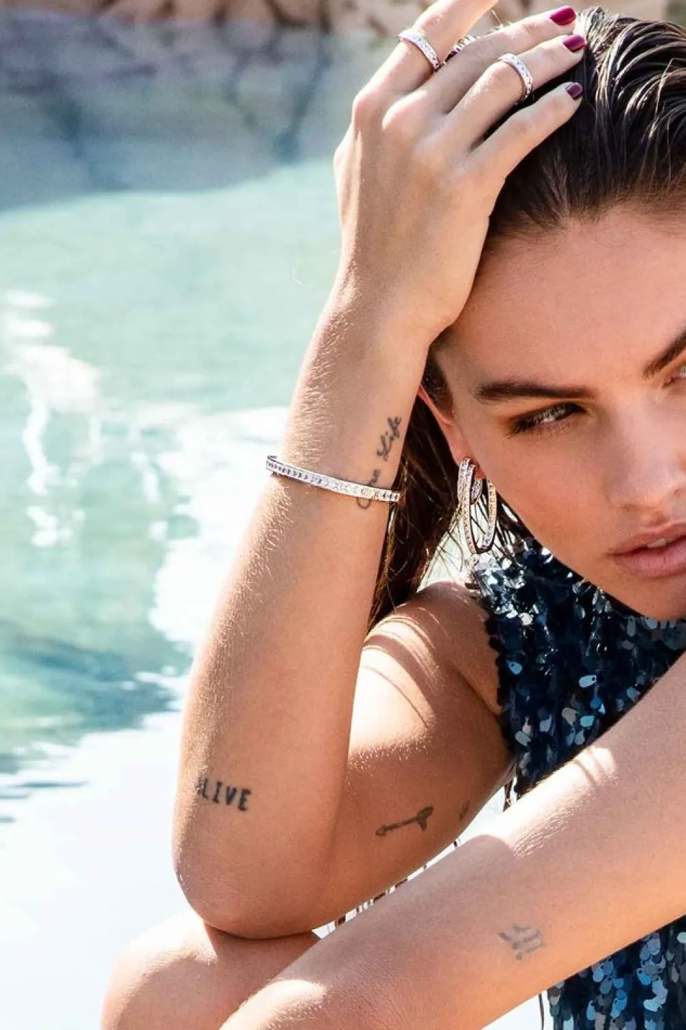 APM Monaco Bracelet Jonc Pave Carre^ Bracelets