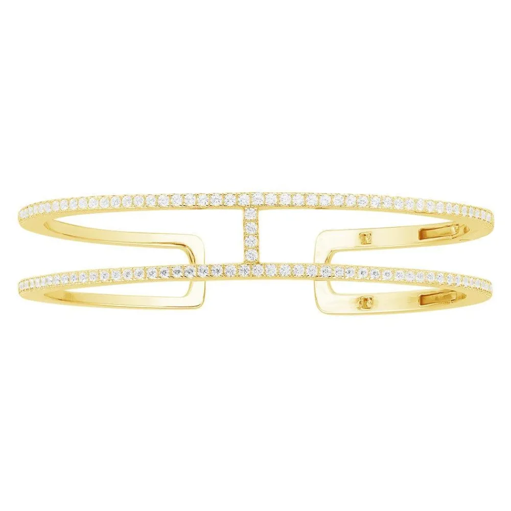 APM Monaco Bracelet Ouvert Double Ligne^ Bracelets