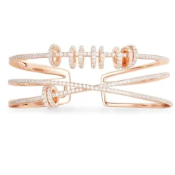 APM Monaco Bracelet Ouvert Triple Avec Anneaux^ Bracelets