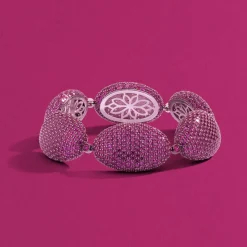 APM Monaco Bracelet Ovale Fuchsia^ Bracelets