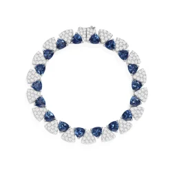 APM Monaco Bracelet Triangle Blanc Et Bleu^ Bracelets