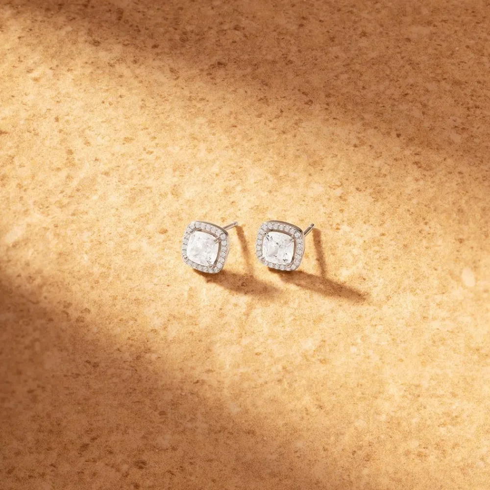 APM Monaco Clous D'Oreilles Carres^ Boucles D'Oreilles