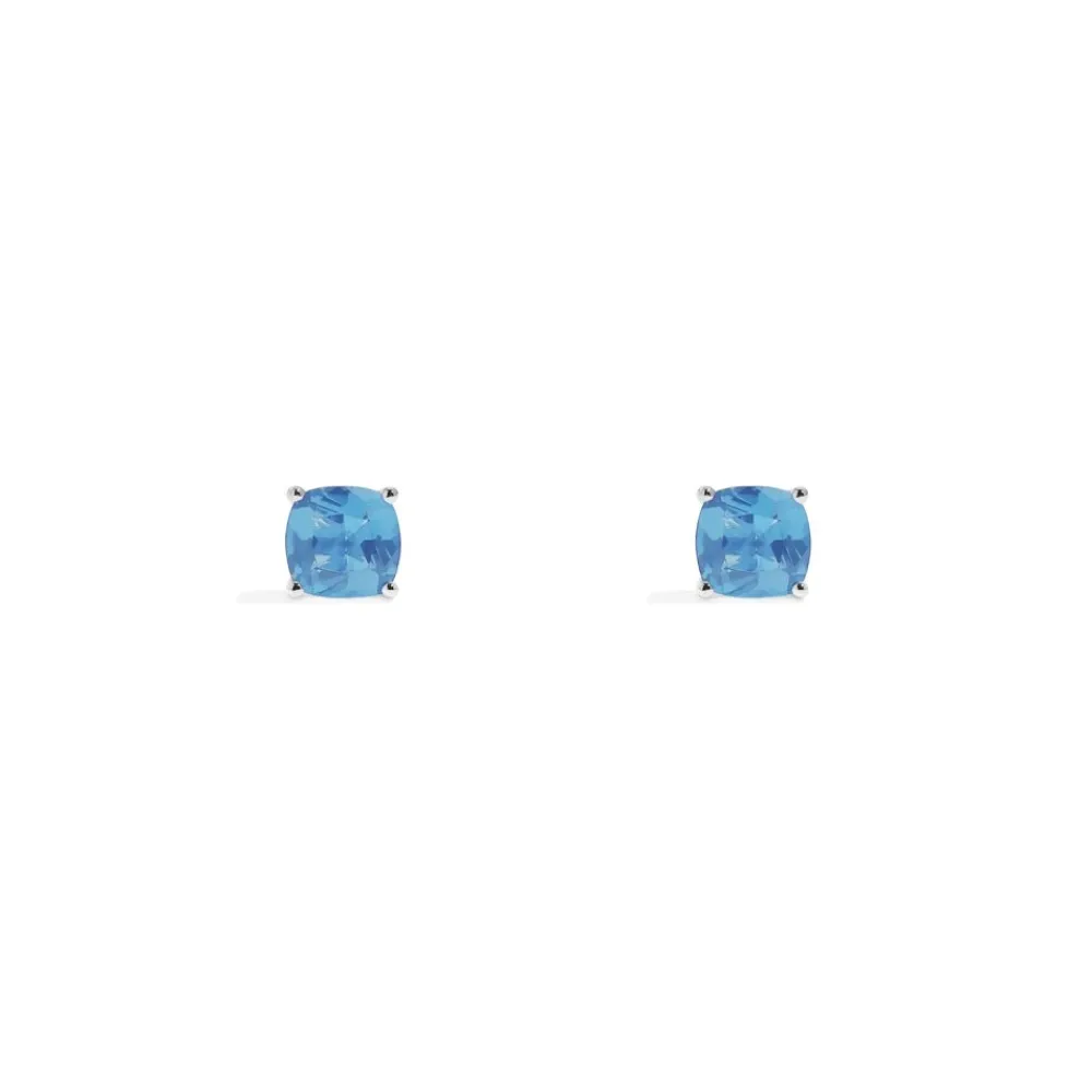 APM Monaco Clous D'Oreilles Eclat Bleu Lagon^ Boucles D'Oreilles