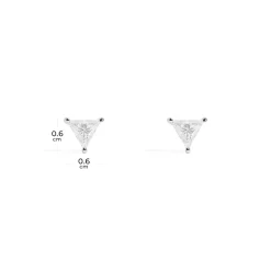 APM Monaco Clous D'Oreilles Triangle Eclat^ Boucles D'Oreilles